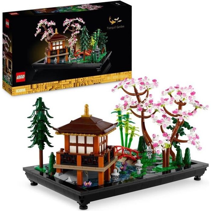 LEGO\u0020Icons\u002010315\u0020De\u0020vredige\u0020tuin,\u0020Zen\u0020Botanische\u0020Tuinset\u0020voor\u0020volwassenen,\u0020Cadeau\u0020voor\u0020dames,\u0020heren