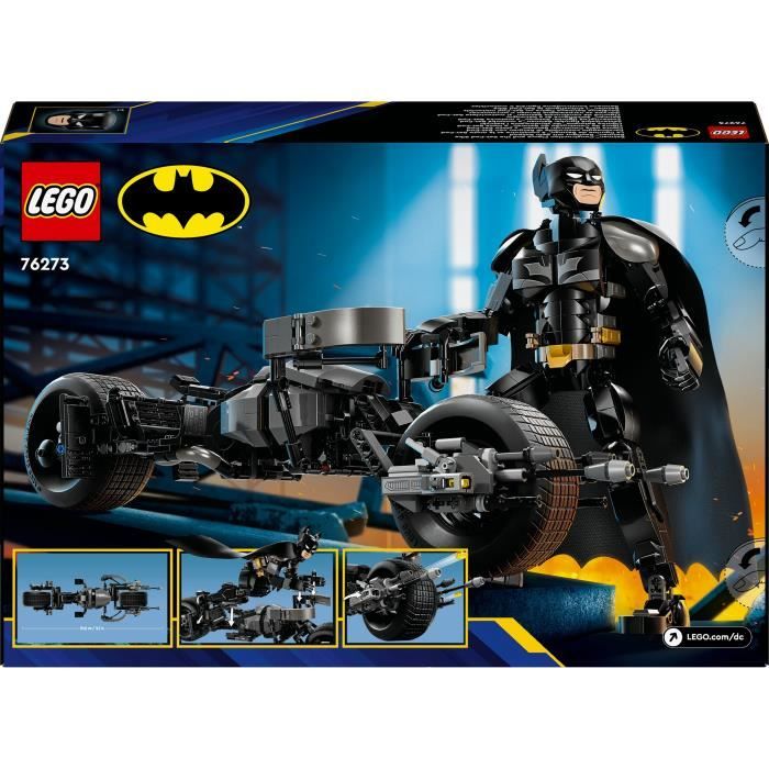 LEGO\u0020DC\u0020Batman\u002076273\u0020Bouwbare\u0020Batman\u0020minifiguur\u0020en\u0020Bat\u002DPod\u0020motorfiets