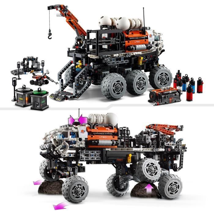 LEGO\u0020Technic\u002042180\u0020Mars\u0020bemande\u0020verkenningsrover,\u0020speelgoed\u0020met\u0020ruimtethema