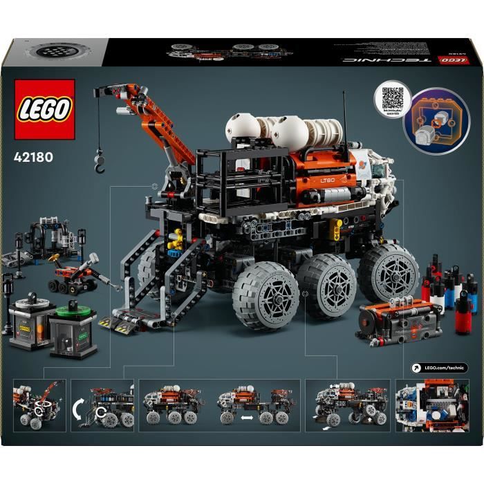 LEGO\u0020Technic\u002042180\u0020Mars\u0020bemande\u0020verkenningsrover,\u0020speelgoed\u0020met\u0020ruimtethema