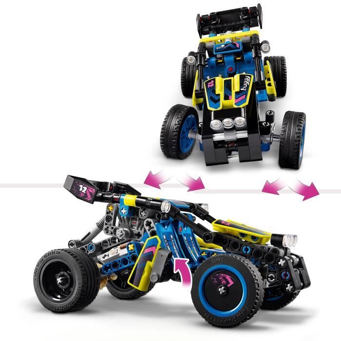 LEGO\u002042164\u0020Technic\u0020terreinracebuggy,\u0020rallyvoertuig,\u0020raceautobouwspeelgoed