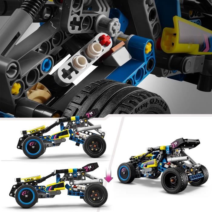 LEGO\u002042164\u0020Technic\u0020terreinracebuggy,\u0020rallyvoertuig,\u0020raceautobouwspeelgoed