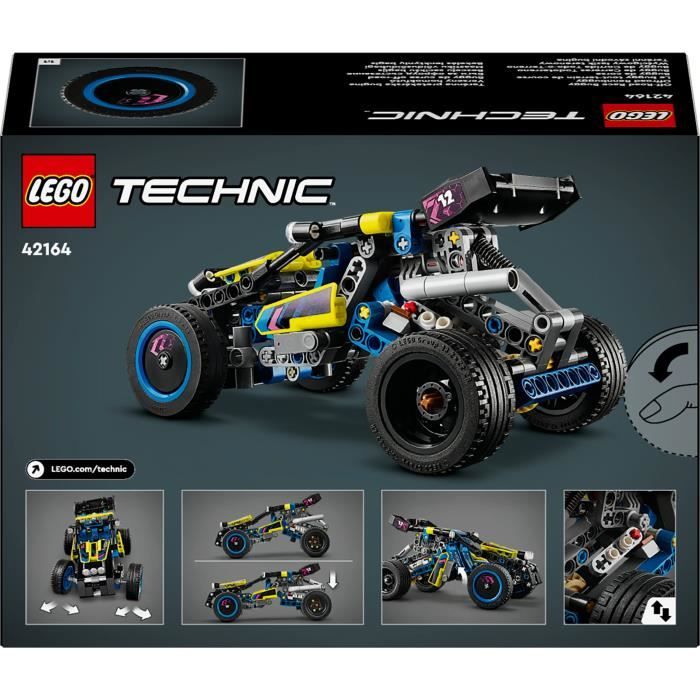 LEGO\u002042164\u0020Technic\u0020terreinracebuggy,\u0020rallyvoertuig,\u0020raceautobouwspeelgoed