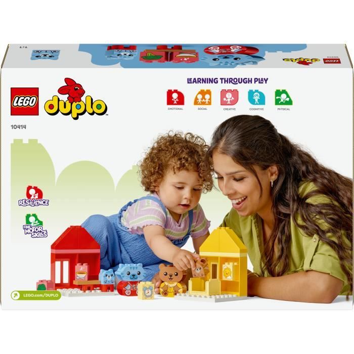 LEGO\u002010414\u0020DUPLO\u0020My\u0020First\u0020My\u0020Daily\u0020Rituals\u0020\u002D\u0020Mealtime\u0020and\u0020Bedtime,\u0020Social\u0020Toy,\u00204\u0020Animal\u0020Figures