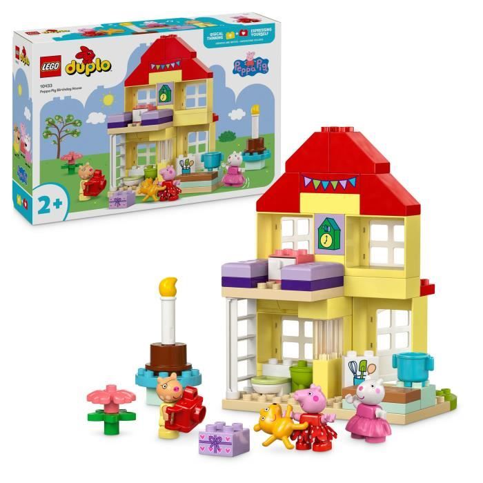 LEGO\u0020DUPLO\u002010433\u0020Peppa\u0020Pig\u0027s\u0020verjaardagsfeestje\u0020\u002D\u0020Bouwspeelgoed\u0020voor\u00202\u002Djarigen