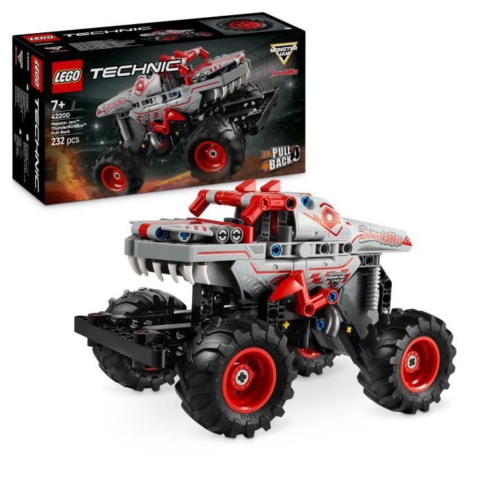 LEGO\u0020Technic\u002042200\u0020Monster\u0020Jam\u0020ThunderROARus\u0020pull\u002Dback\u0020\u002D\u0020Dinosaurustruck\u0020voor\u00207\u002Djarigen