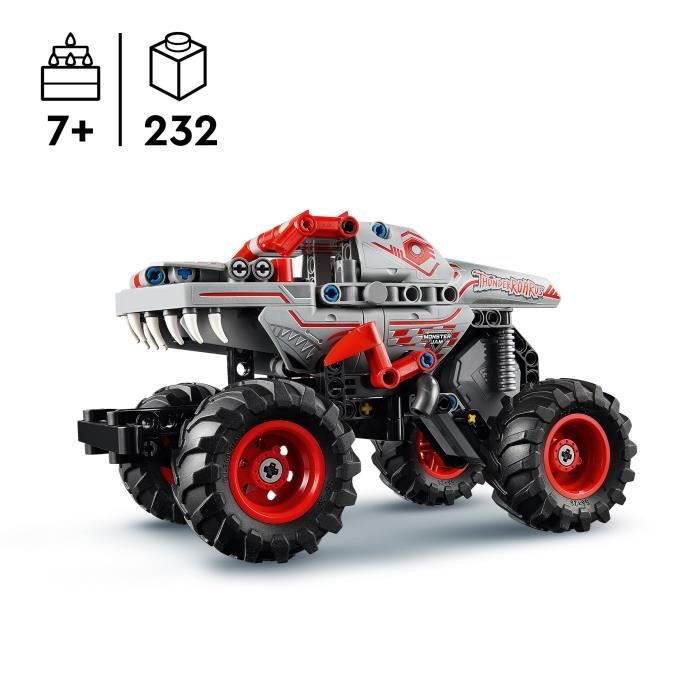 LEGO\u0020Technic\u002042200\u0020Monster\u0020Jam\u0020ThunderROARus\u0020pull\u002Dback\u0020\u002D\u0020Dinosaurustruck\u0020voor\u00207\u002Djarigen
