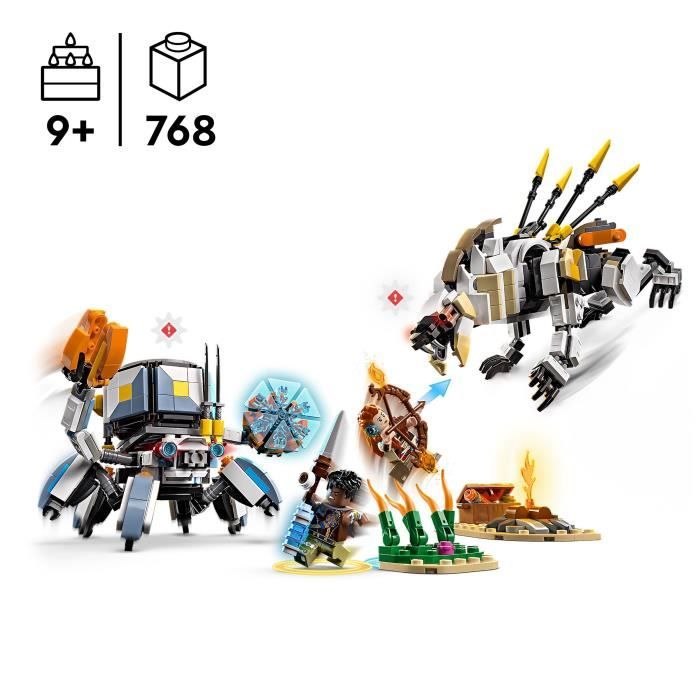 LEGO\u0020Horizon\u0020Adventures\u002077037\u0020Aloy\u0020en\u0020Varl\u0020vs.\u0020Testudien\u0020en\u0020Sawtooth\u0020\u002D\u0020Spel\u00209\u0020jaar\u0020oud