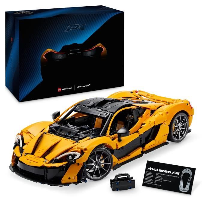 LEGO\u0020Technic\u002042172\u0020McLaren\u0020P1\u0020\u002D\u0020Hypercar\u002Dmodelset\u0020voor\u0020autoliefhebbers\u0020voor\u0020volwassenen.