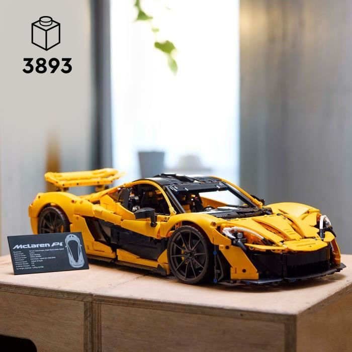 LEGO\u0020Technic\u002042172\u0020McLaren\u0020P1\u0020\u002D\u0020Hypercar\u002Dmodelset\u0020voor\u0020autoliefhebbers\u0020voor\u0020volwassenen.