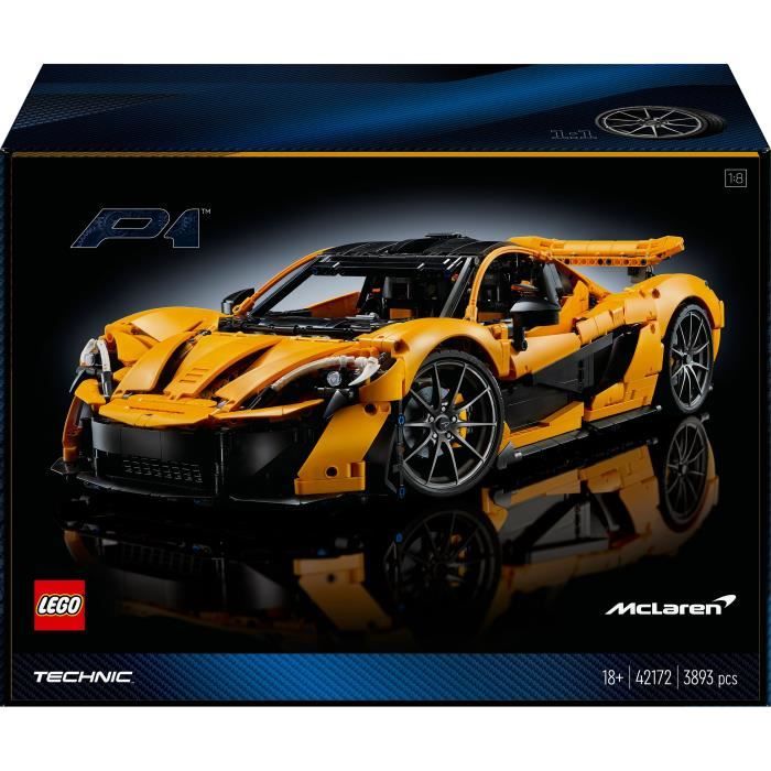 LEGO\u0020Technic\u002042172\u0020McLaren\u0020P1\u0020\u002D\u0020Hypercar\u002Dmodelset\u0020voor\u0020autoliefhebbers\u0020voor\u0020volwassenen.