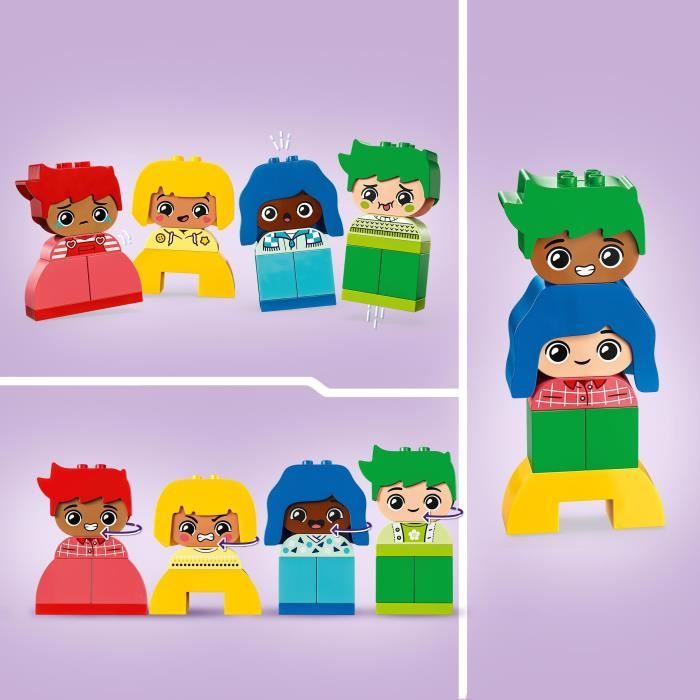 LEGO\u002010415\u0020DUPLO\u0020My\u0020First\u0020Strong\u0020Emotions\u0020and\u0020Big\u0020Feelings,\u0020speelgoed\u0020voor\u0020baby\u0027s,\u002023\u0020kleurrijke\u0020stenen\u0020en\u00204\u0020personages.