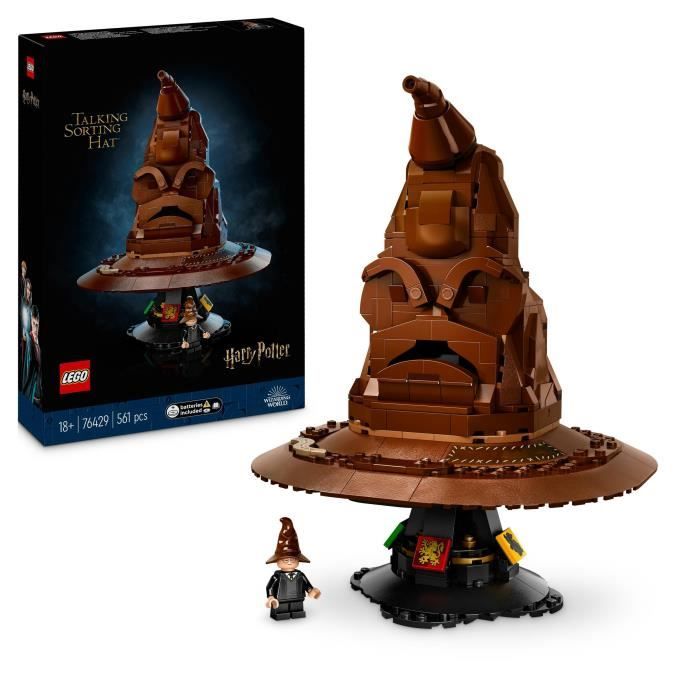 LEGO\u0020Harry\u0020Potter\u002076429\u0020The\u0020Sorting\u0020Hat\u0020that\u0020talks,\u0020gift\u0020idea,\u0020Hogwarts\u0020theme