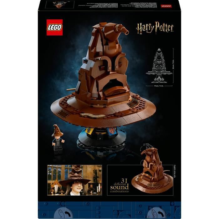 LEGO\u0020Harry\u0020Potter\u002076429\u0020The\u0020Sorting\u0020Hat\u0020that\u0020talks,\u0020gift\u0020idea,\u0020Hogwarts\u0020theme