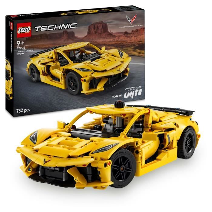 LEGO\u0020Technic\u002042205\u0020Chevrolet\u0020Corvette\u0020Stingray\u0020\u002D\u0020Sportwagen\u0020for\u0020boys\u0020aged\u00209\u0020and\u0020up