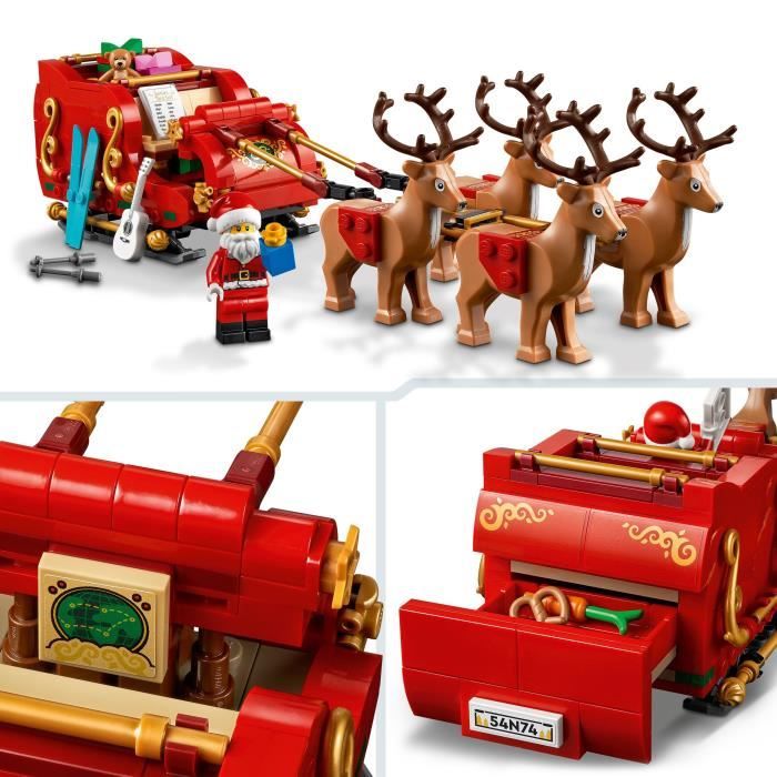 LEGO\u002040499\u0020Kerstman\u0027s\u0020Slee\u0020\u002D\u0020Bouwset\u0020voor\u0020kinderen\u0020vanaf\u00209\u0020jaar