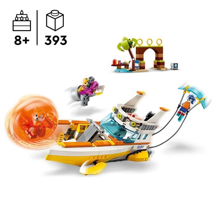 LEGO\u0020Sonic\u0020the\u0020Hedgehog\u002076997\u0020Tails\u0027\u0020avonturenboot,\u0020interactief\u0020speelgoed