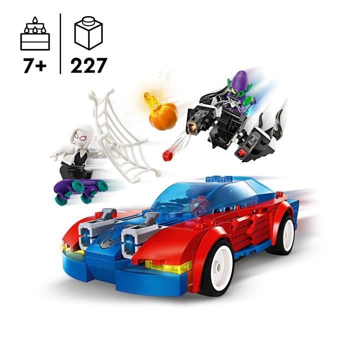 LEGO\u002076279\u0020Marvel\u0020Spider\u002DMan\u0020vs.\u0020Venomized\u0020Green\u0020Goblin\u002Draceauto,\u0020speelgoed\u0020met\u0020minifiguren\u0020van\u0020superhelden