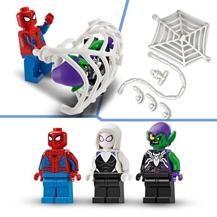 LEGO\u002076279\u0020Marvel\u0020Spider\u002DMan\u0020vs.\u0020Venomized\u0020Green\u0020Goblin\u002Draceauto,\u0020speelgoed\u0020met\u0020minifiguren\u0020van\u0020superhelden
