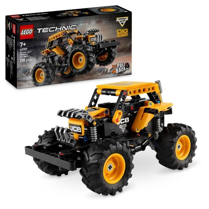 LEGO\u0020Technic\u002042199\u0020Monster\u0020Jam\u0020DIGatron\u0020terugtrektruckmodel\u0020voor\u0020jongens
