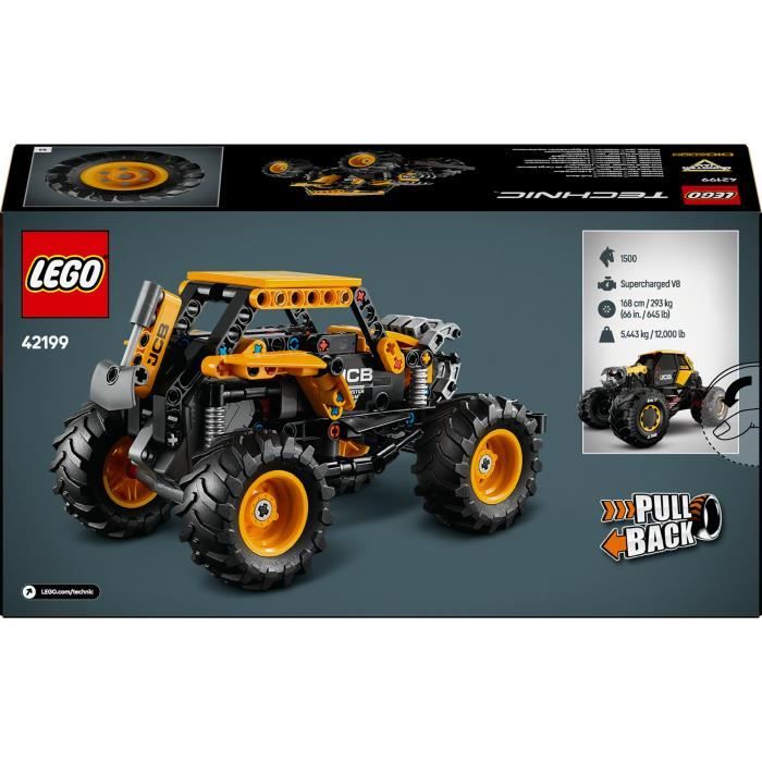 LEGO\u0020Technic\u002042199\u0020Monster\u0020Jam\u0020DIGatron\u0020terugtrektruckmodel\u0020voor\u0020jongens