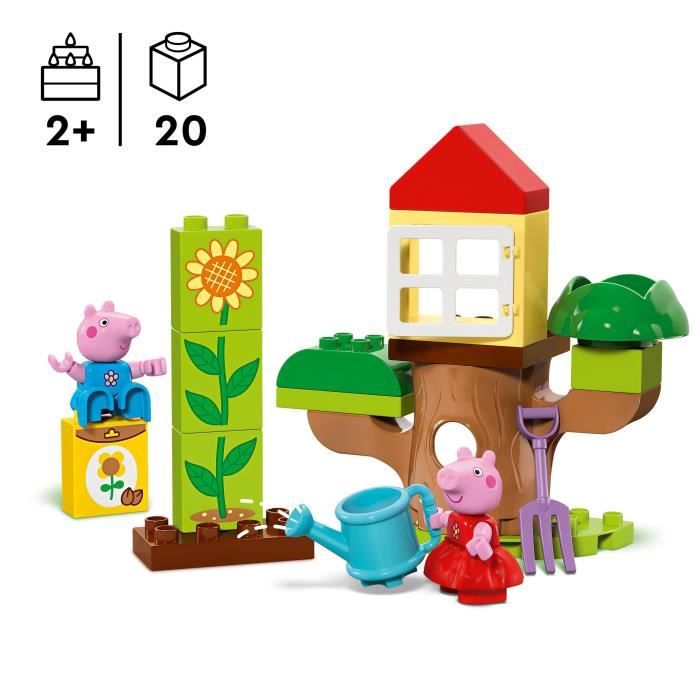 LEGO\u0020DUPLO\u002010431\u0020Peppa\u0020Pig\u0027s\u0020tuin\u0020en\u0020boomhut\u0020\u002D\u0020Creatief\u0020speelgoed