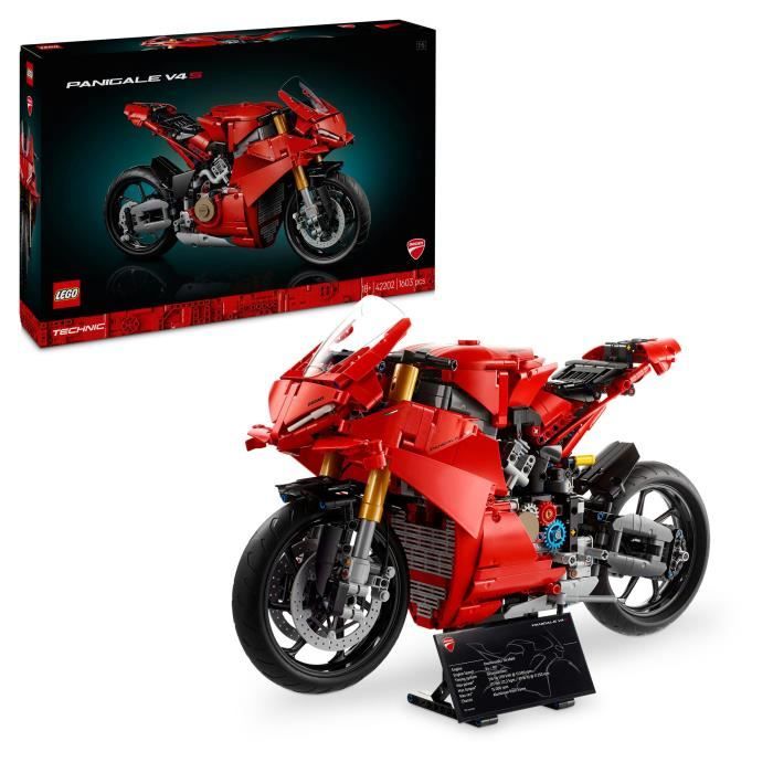LEGO\u0020Technic\u002042202\u0020Ducati\u0020Panigale\u0020V4\u0020S\u0020Motorfiets\u0020\u002D\u0020Bouwbare\u0020motorfiets\u0020voor\u0020volwassenen