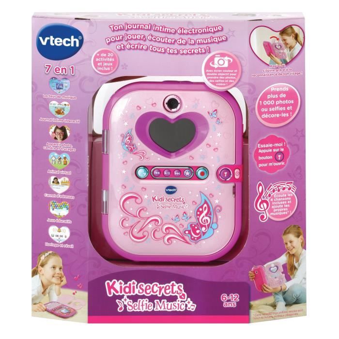 VTECH\u0020\u002D\u0020Kidisecrets\u0020Selfiemuziek\u0020Rose\u0020\u002D\u0020Muzikale\u0020elektronische\u0020agenda