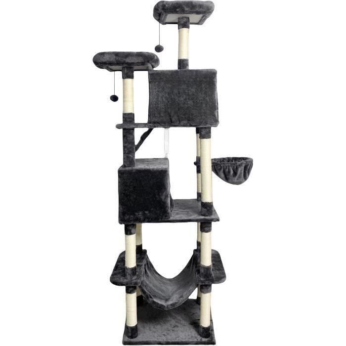 TAYLOR\u0020Krabpaal\u0020\u002D\u002060\u0020x\u002050\u0020x\u0020206\u0020cm\u0020\u002D\u0020Donkergrijs\u0020\u002D\u00202\u0020platforms,\u00201\u0020zitstok,\u00202\u0020hutten,\u00201\u0020hangmat