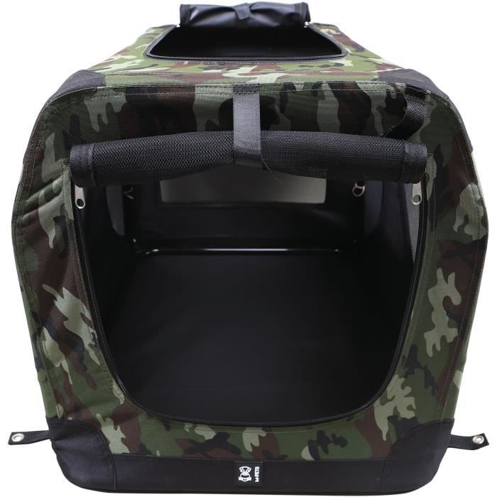 Transportbox\u0020\u002D\u0020M\u0020PETS\u0020\u002D\u0020COMFORTKRAT\u0020L\u0020\u002D\u0020Camouflage\u0020\u002D\u0020Opvouwbaar\u0020\u002D\u0020Metalen\u0020frame\u0020\u002D\u0020Ventilatieroosters