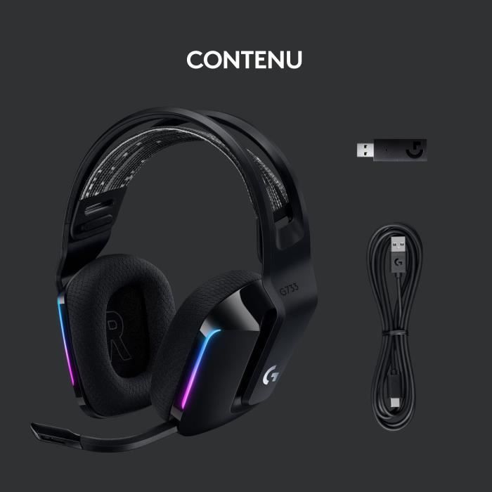 Gaming\u0020headset\u0020\u002D\u0020Draadloos\u0020\u002D\u0020LOGITECH\u0020G\u0020\u002D\u0020G733\u0020LIGHTSPEED\u0020\u002D\u0020Zwart
