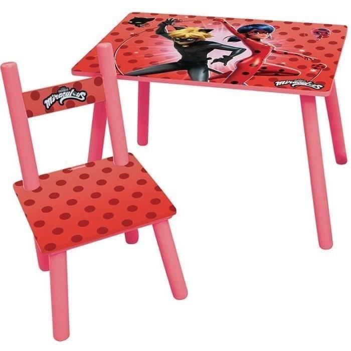 Lieveheersbeestje\u0020Tafel\u0020met\u0020stoel\u0020voor\u0020kinderen\u0020Rood