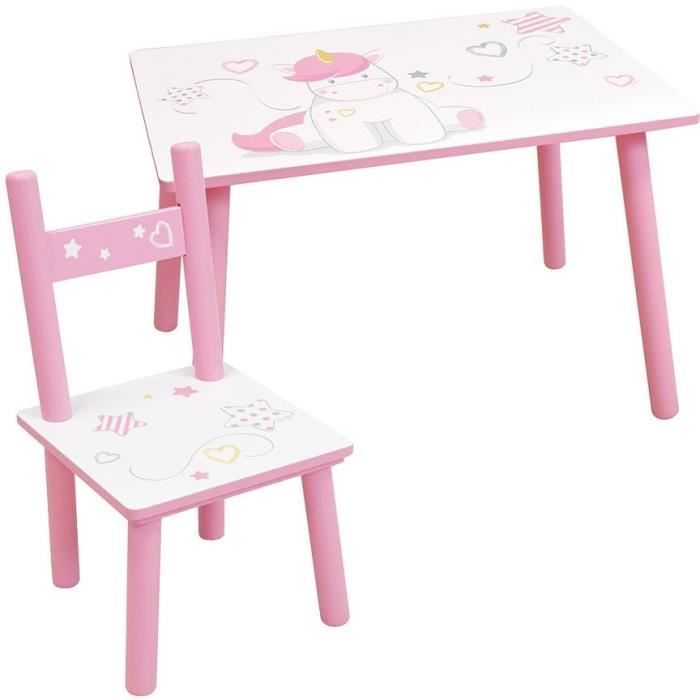 Eenhoorn\u0020tafel\u0020met\u0020een\u0020stoel\u0020voor\u0020kinderen\u0020roze
