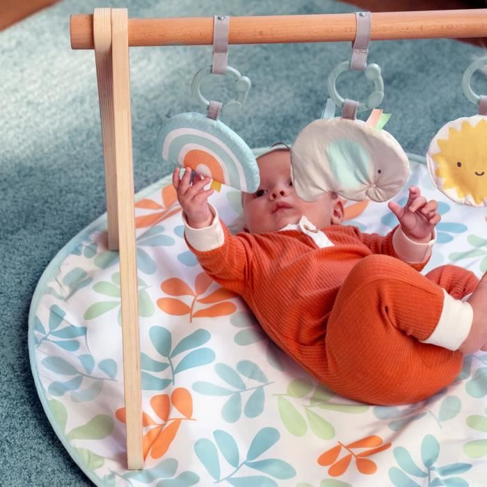 Sun\u0020Valley\u0020Speelkleed\u0020met\u0020houten\u0020speelboog\u0020met\u00203\u0020afneembare\u0020speelgoedjes