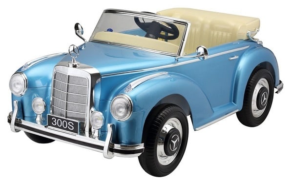 Mercedes\u0020300S\u0020klassiek,\u002012\u0020volt\u0020elektrische\u0020kinderauto\u0020met\u0020rubberen\u0020banden\u0021