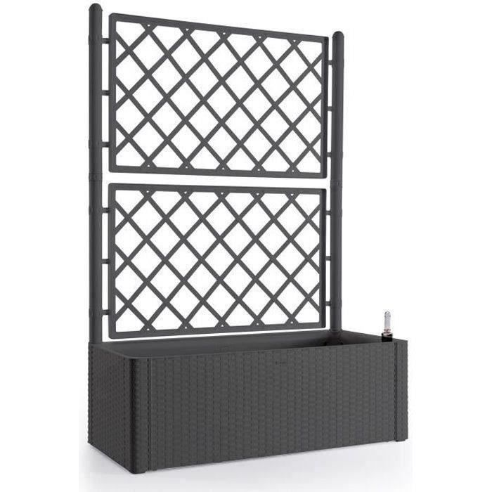 STEFANPLAST\u0020Natural\u0020Deluxe\u0020rechthoekige\u0020bloembak\u0020met\u0020gaas\u0020\u002D\u0020100\u0020x\u002043\u0020x\u0020H\u0020142\u0020cm\u0020\u002D\u002090\u0020\u002B\u00206.5\u0020L\u0020op\u0020voorraad\u0020\u002D\u0020Antraciet