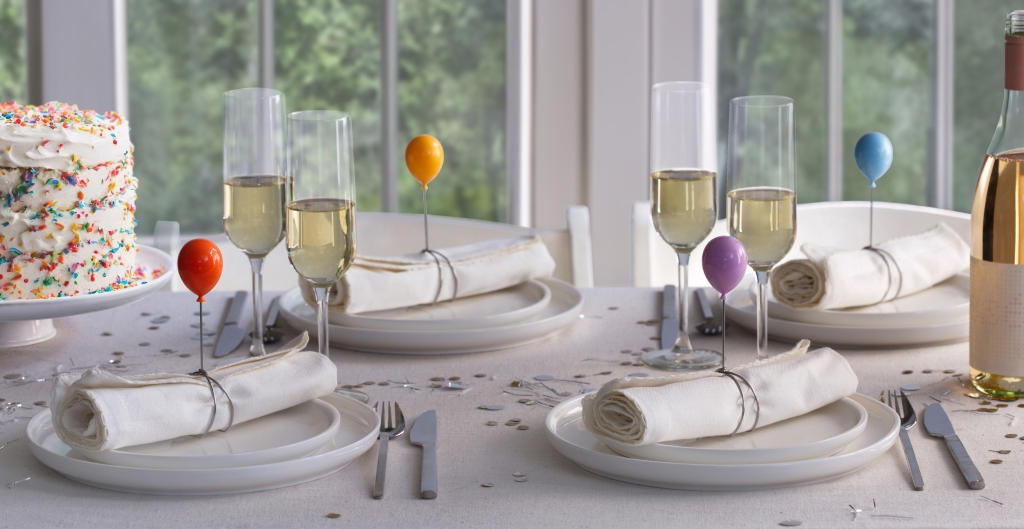 Peleg\u0020Design\u0020Servetringen\u0020Balloonapkins\u0020set\u0020van\u00204