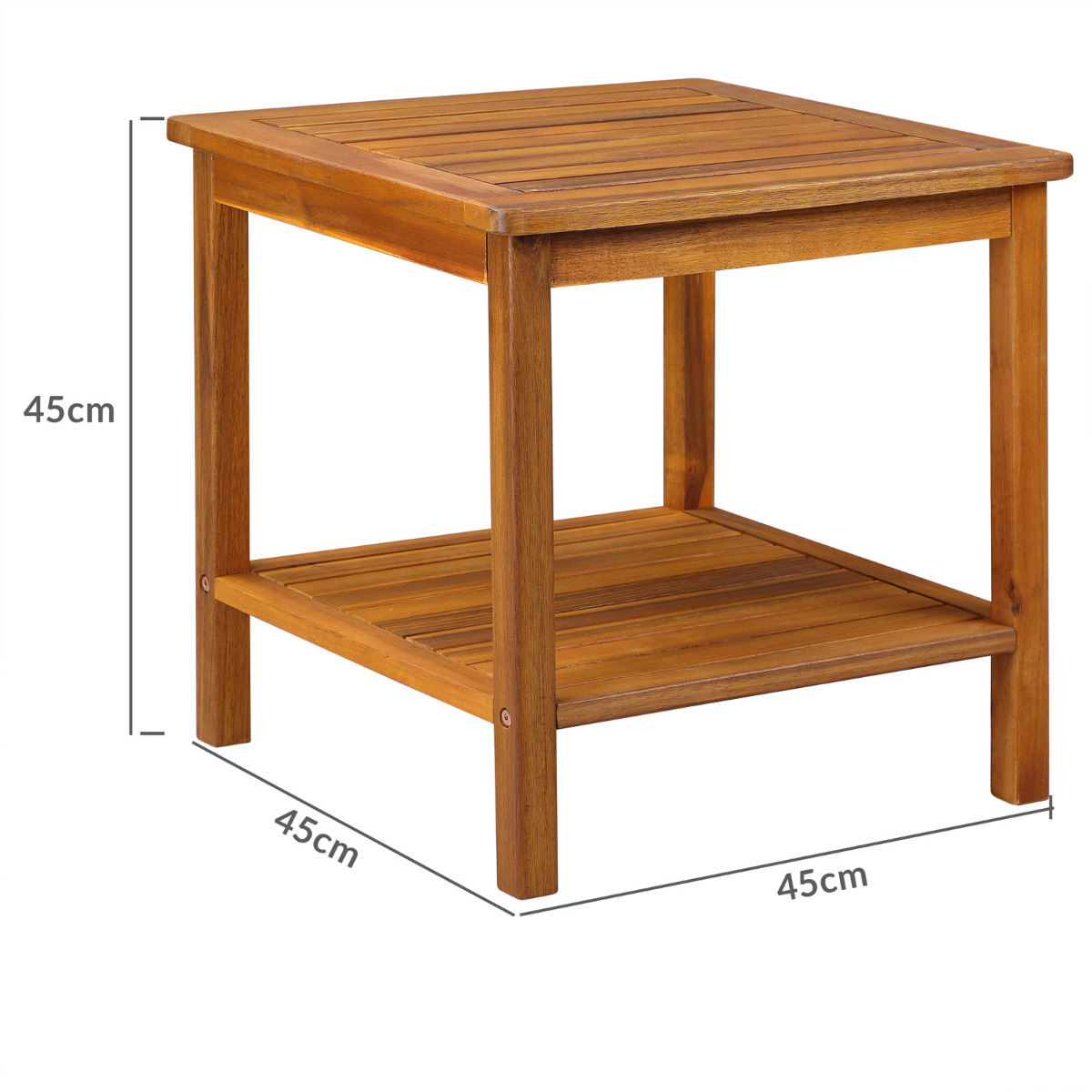 Washington\u0020hardhouten\u0020bijzettafel\u002045x45\u0020cm