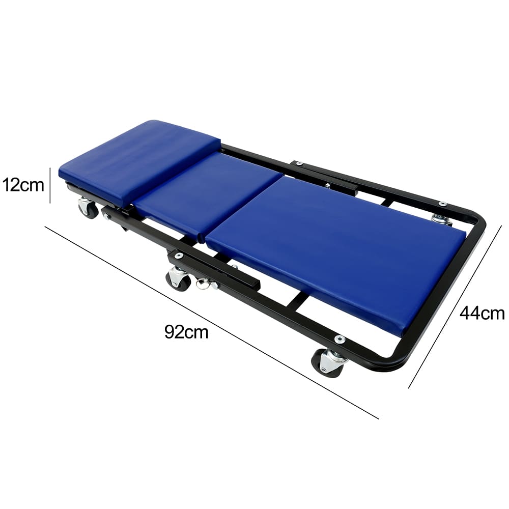 Monteursbed\u0020Blauw\u0020Zwart\u0020Metaal\u002092x44x12cm\u0020Stoel\u0020150kg\u0020 Monteursbed\u0020Blauw\u0020Zwart\u0020Metaal\u002092x44x12cm\u0020Stoel\u0020150kg\u0020