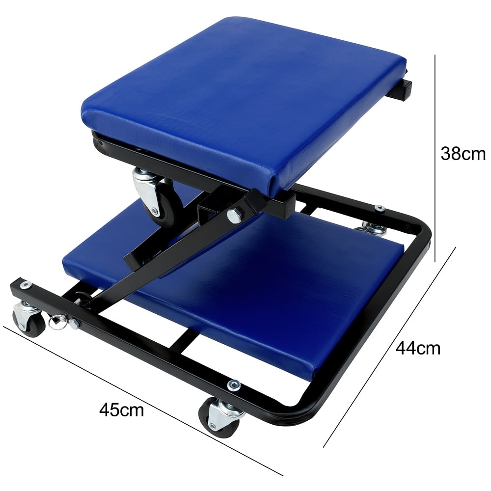 Monteursbed\u0020Blauw\u0020Zwart\u0020Metaal\u002092x44x12cm\u0020Stoel\u0020150kg\u0020 Monteursbed\u0020Blauw\u0020Zwart\u0020Metaal\u002092x44x12cm\u0020Stoel\u0020150kg\u0020