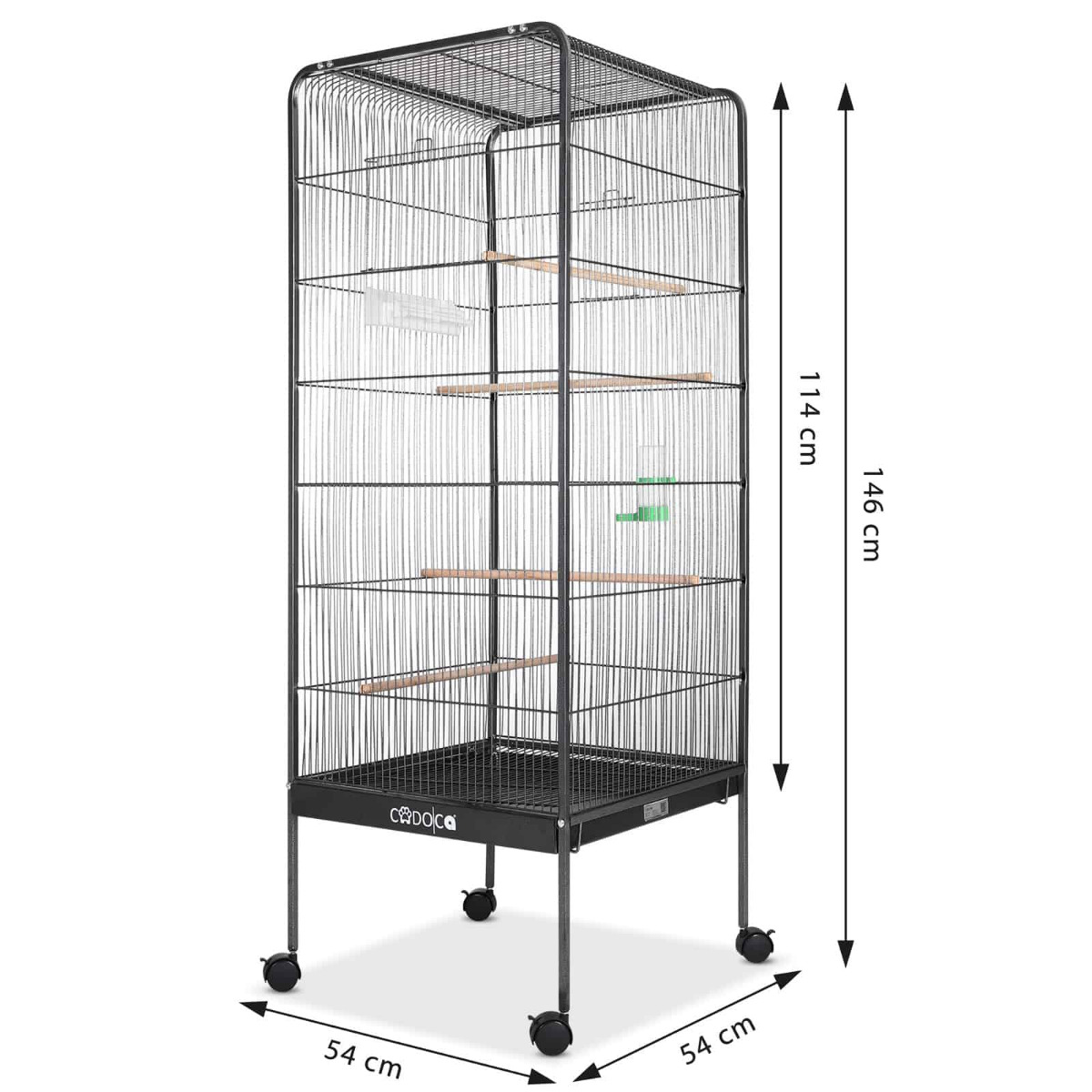 Vogel\u0020Voli\u00E8re\u0020XL\u0020\u002D\u0020hoogte\u0020146cm\u0020\u002D\u00202\u0020Deuren