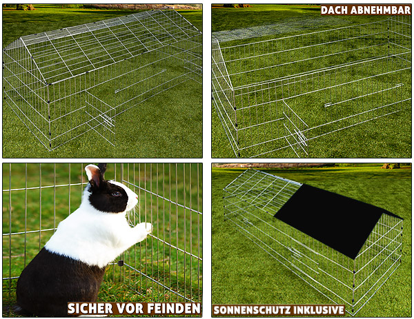 Monzana\u0020Konijnenhok\u0020\u002D\u0020Konijnenren\u0020Zwart\u0020\u002D\u0020Hamsterkooi\u0020\u002D\u0020Rattenkooi\u0020180x75cm