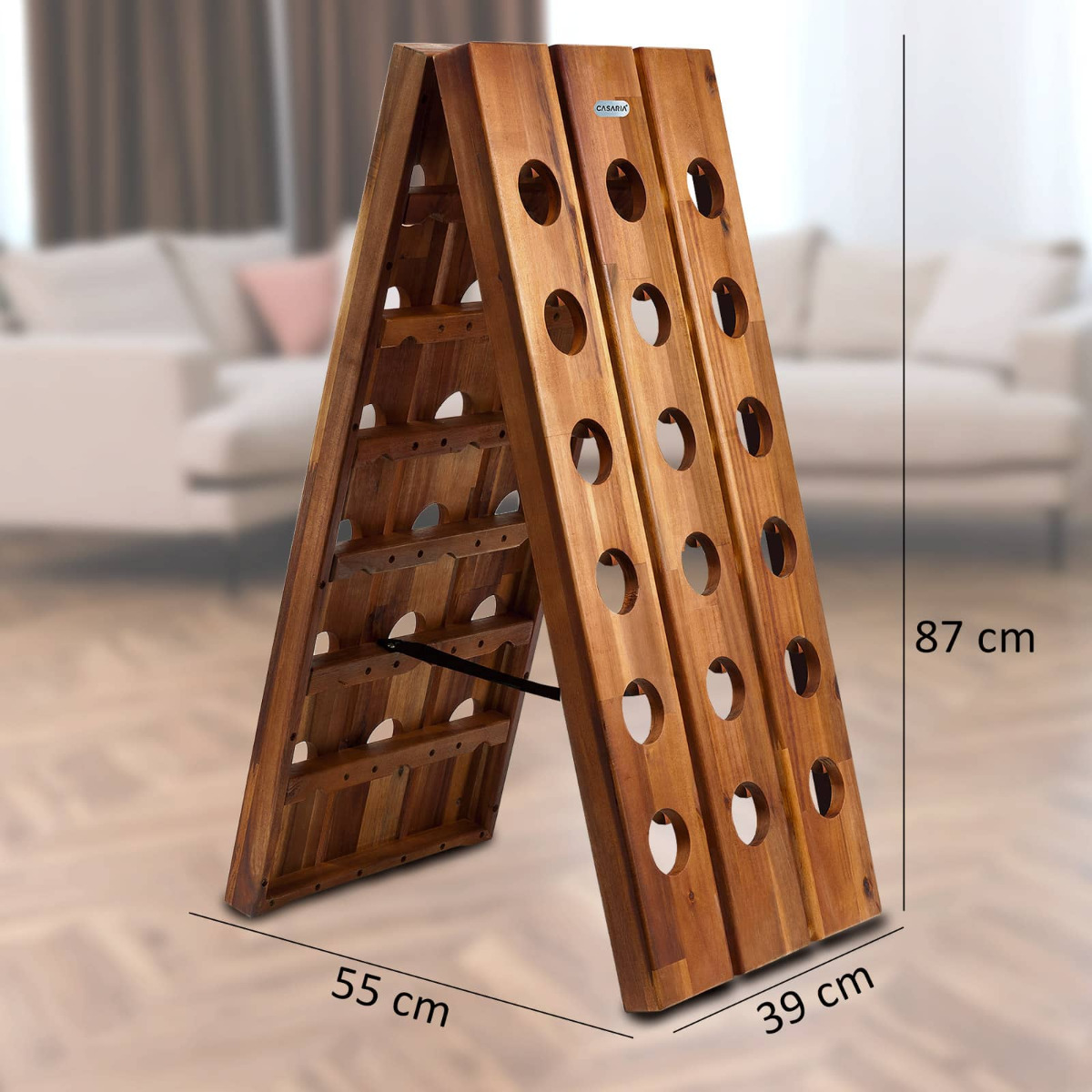 Opklapbaar\u0020wijnrek\u0020voor\u002036\u0020flessen\u0020in\u0020stijlvol\u0020design