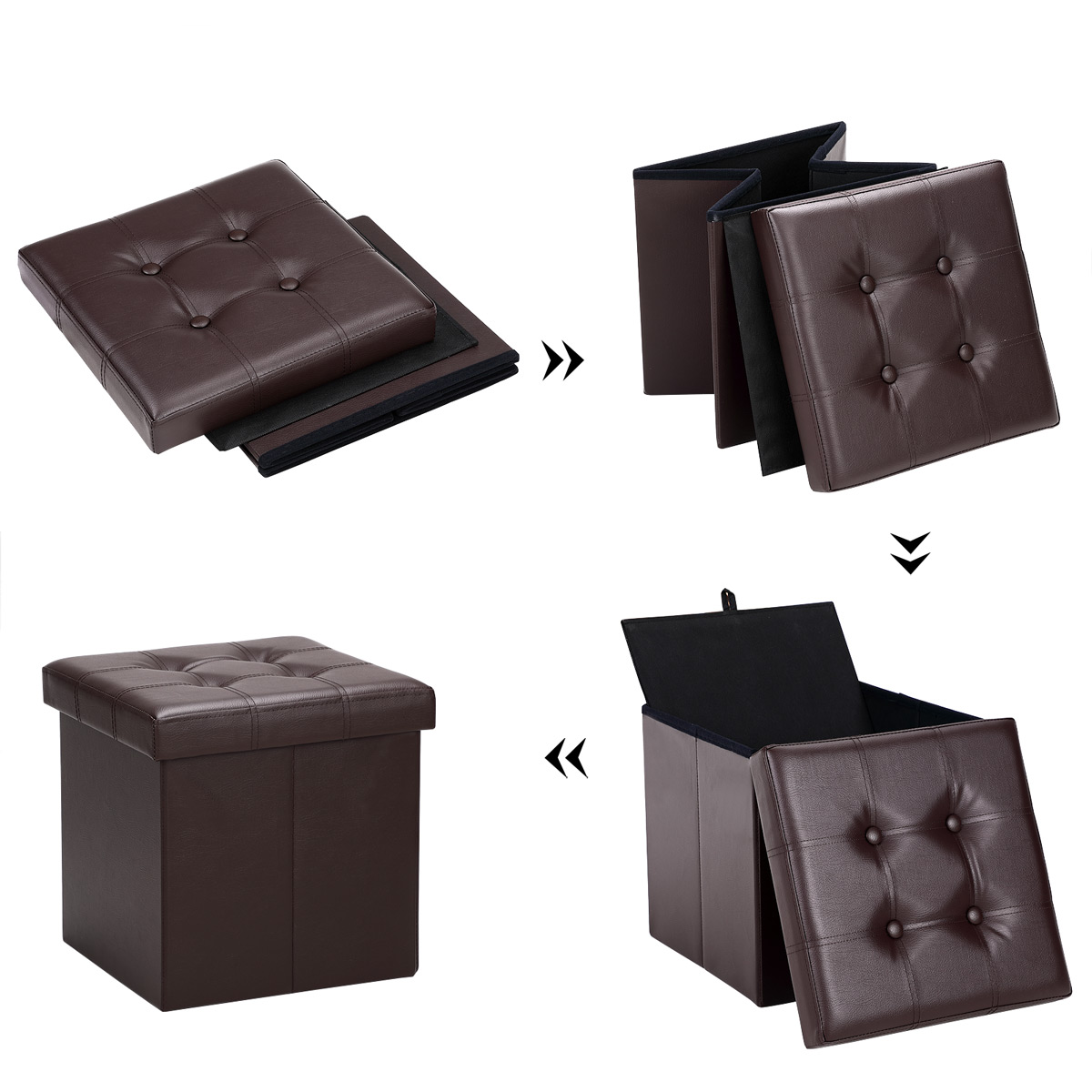 Opvouwbare\u0020poef\u0020met\u0020opslag\u0020bruin