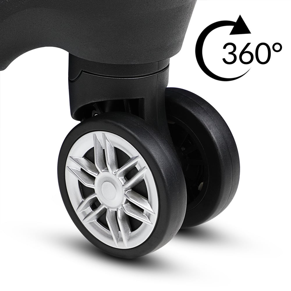 Hardcase\u0020Kofferset\u0020Exopack\u00203\u002Ddelig\u0020Zwart\u0020ABS Hardcase\u0020Kofferset\u0020Exopack\u00203\u002Ddelig\u0020Zwart\u0020ABS