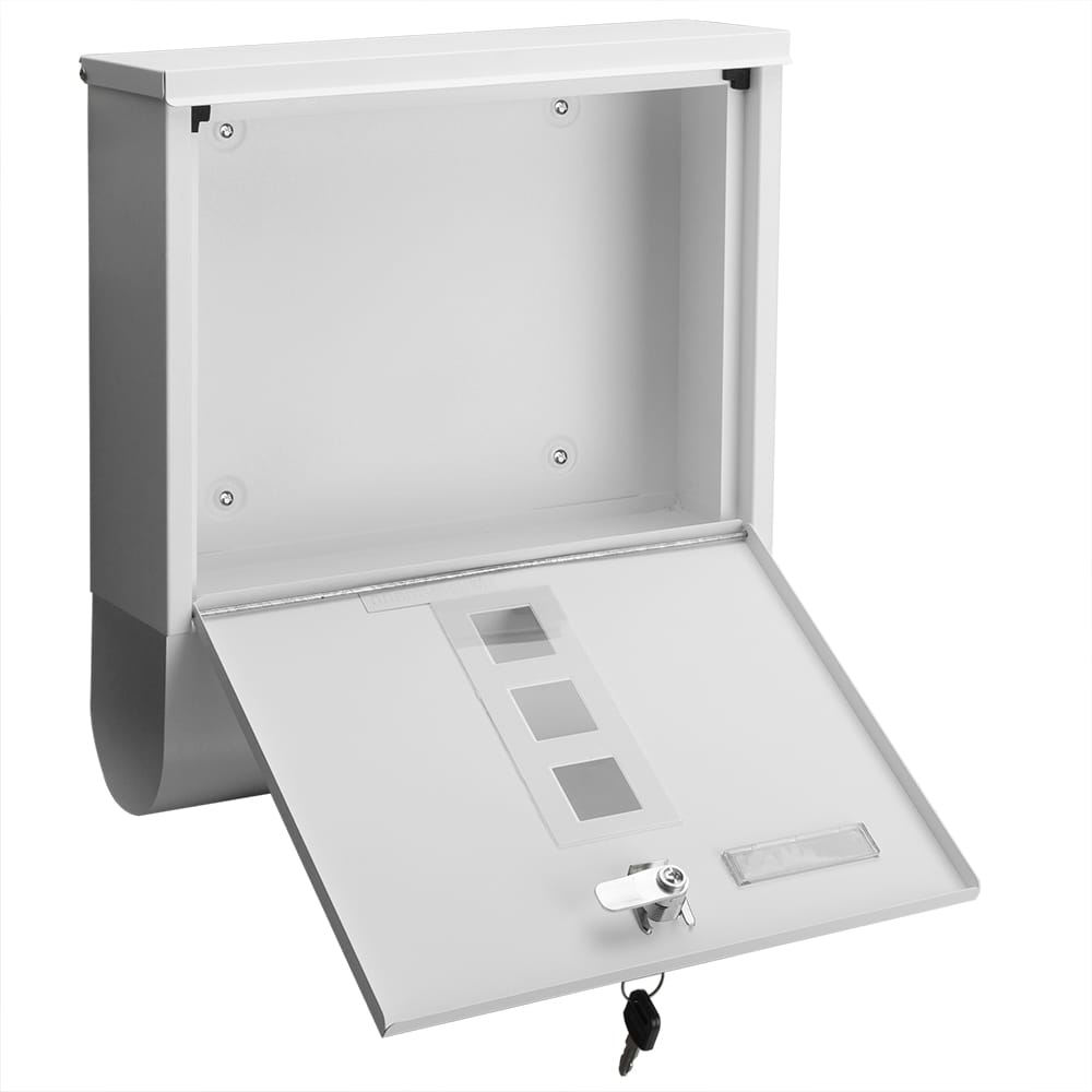 Brievenbus\u0020met\u0020krantenset\u0020wit\u002030,5x8,5x33,5cm Brievenbus\u0020met\u0020krantenset\u0020wit\u002030,5x8,5x33,5cm