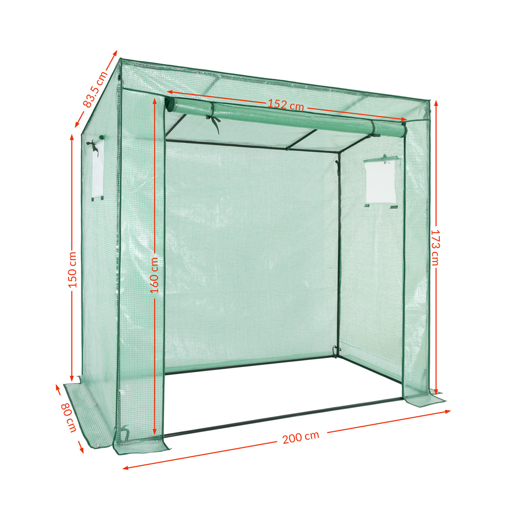 Gardebruk\u0020folie\u0020kweekkas\u0020200x173x80cm