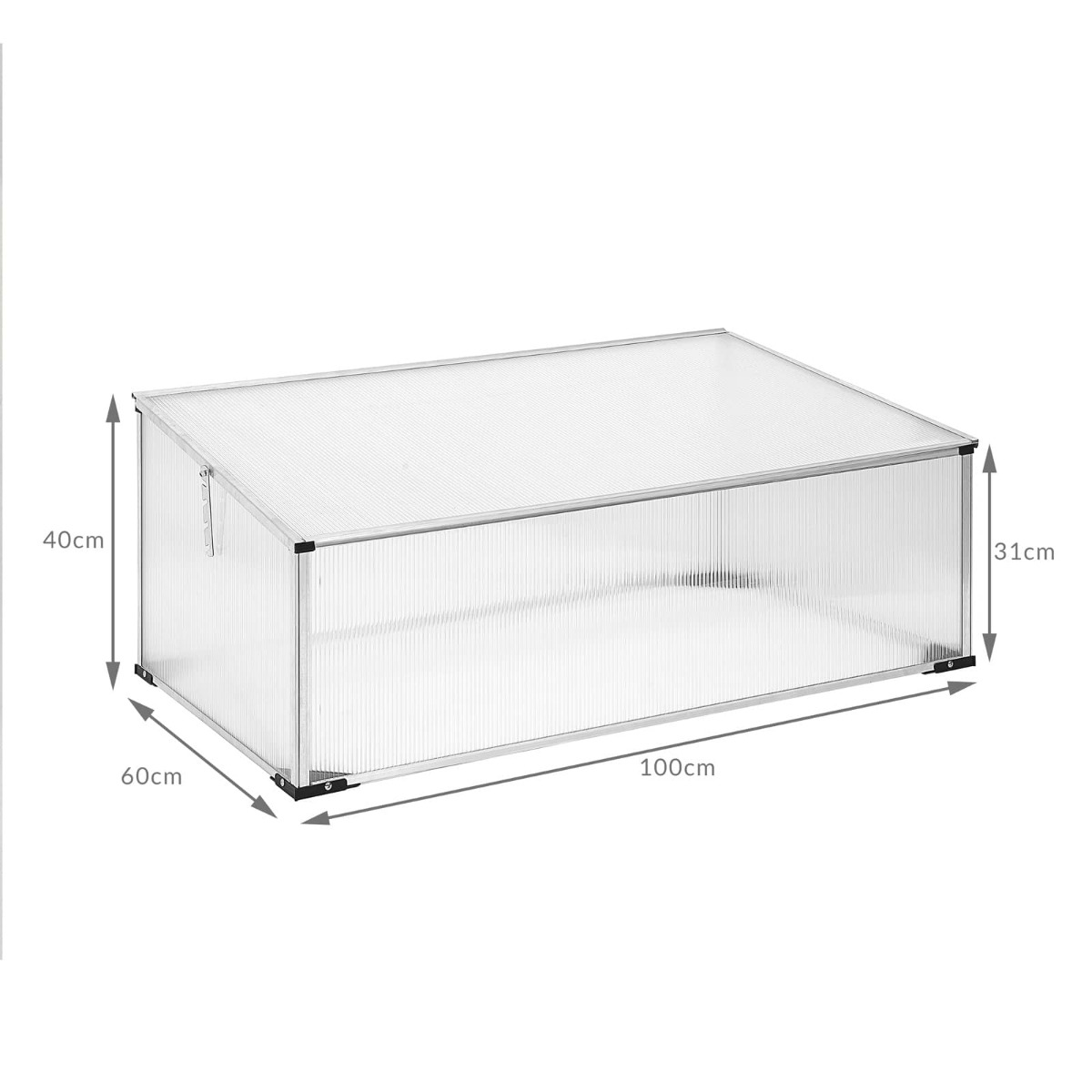 Aluminium\u0020Kweekkas\u0020met\u0020afsluitbaar\u0020dak\u0020afm.\u0020100x60cm\u0020 Aluminium\u0020Kweekkas\u0020met\u0020afsluitbaar\u0020dak\u0020afm.\u0020100x60cm\u0020