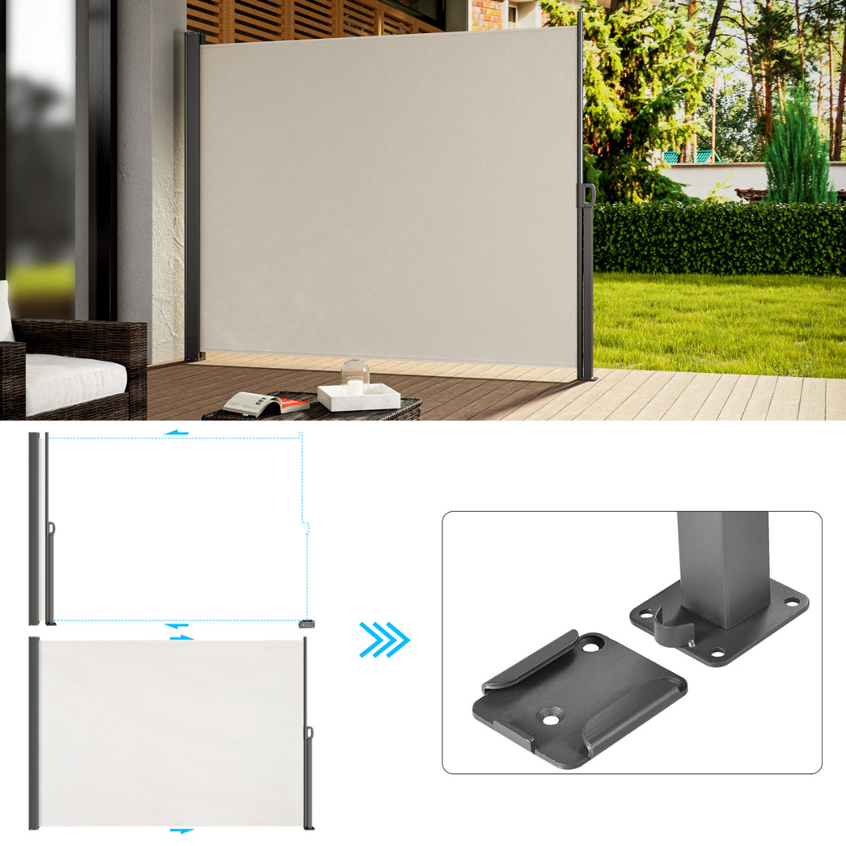 Zijluifel\u0020Nosara\u0020Creme\u0020180x300cm\u0020Uitschuifbaar Zijluifel\u0020Nosara\u0020Creme\u0020180x300cm\u0020Uitschuifbaar