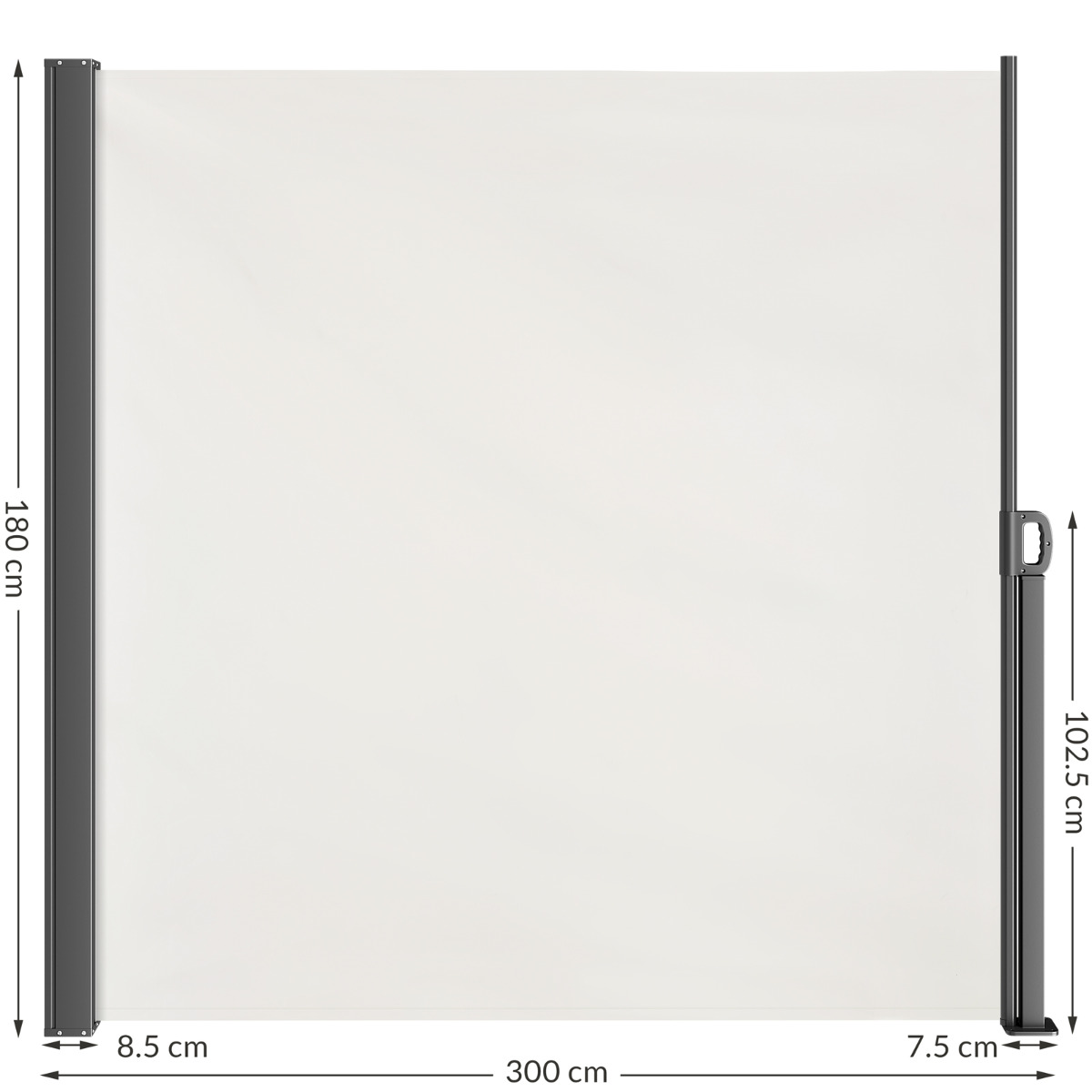 Zijluifel\u0020Nosara\u0020Creme\u0020180x300cm\u0020Uitschuifbaar Zijluifel\u0020Nosara\u0020Creme\u0020180x300cm\u0020Uitschuifbaar